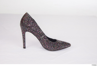 Clothes  304 black glitter high heels shoes 0004.jpg